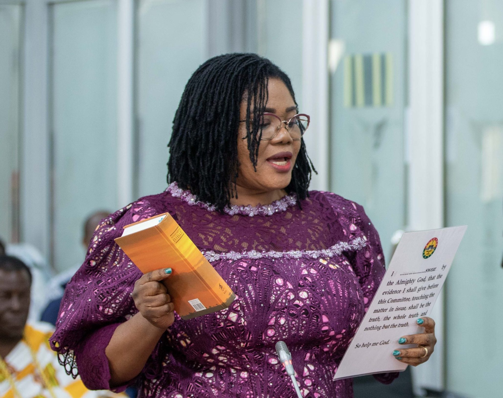 Hon. Naa Momo's Vetting