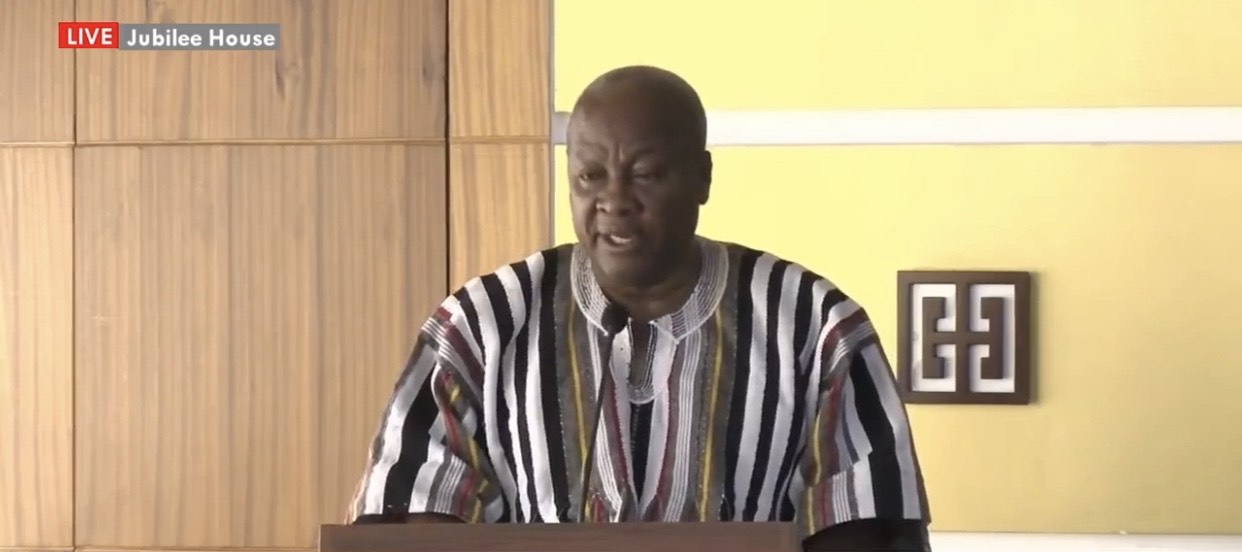 President John Mahama vows to recover looted state funds