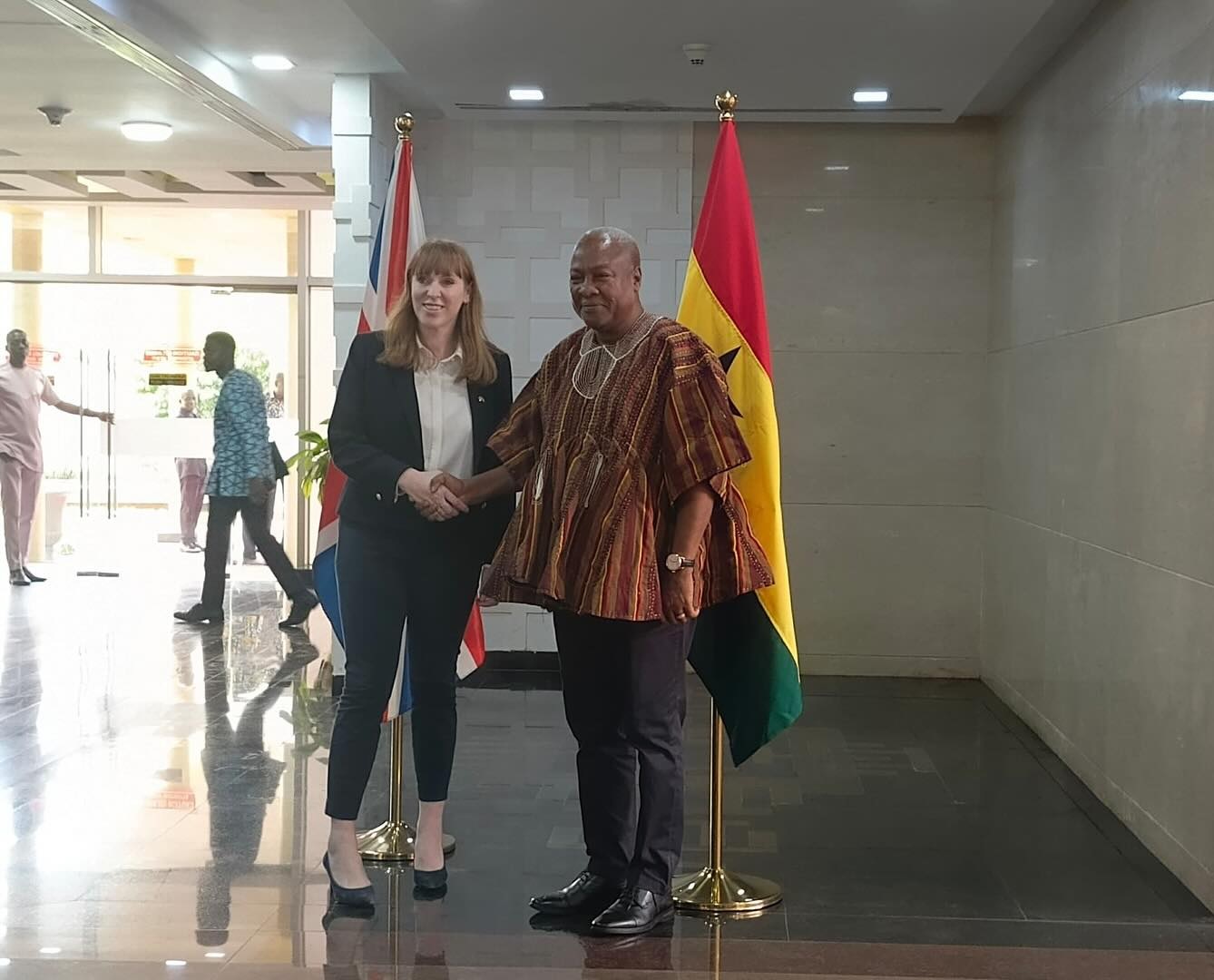 UK Deputy Prime Minister pledges support for Ghana's 24-hour economy