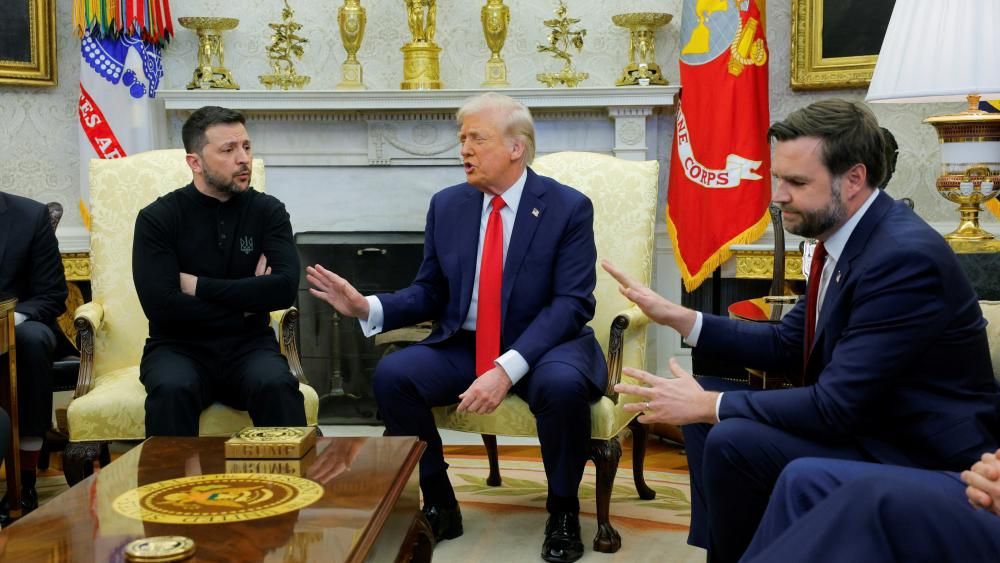 Watch: Angry exchange between Trump and Zelensky at White House