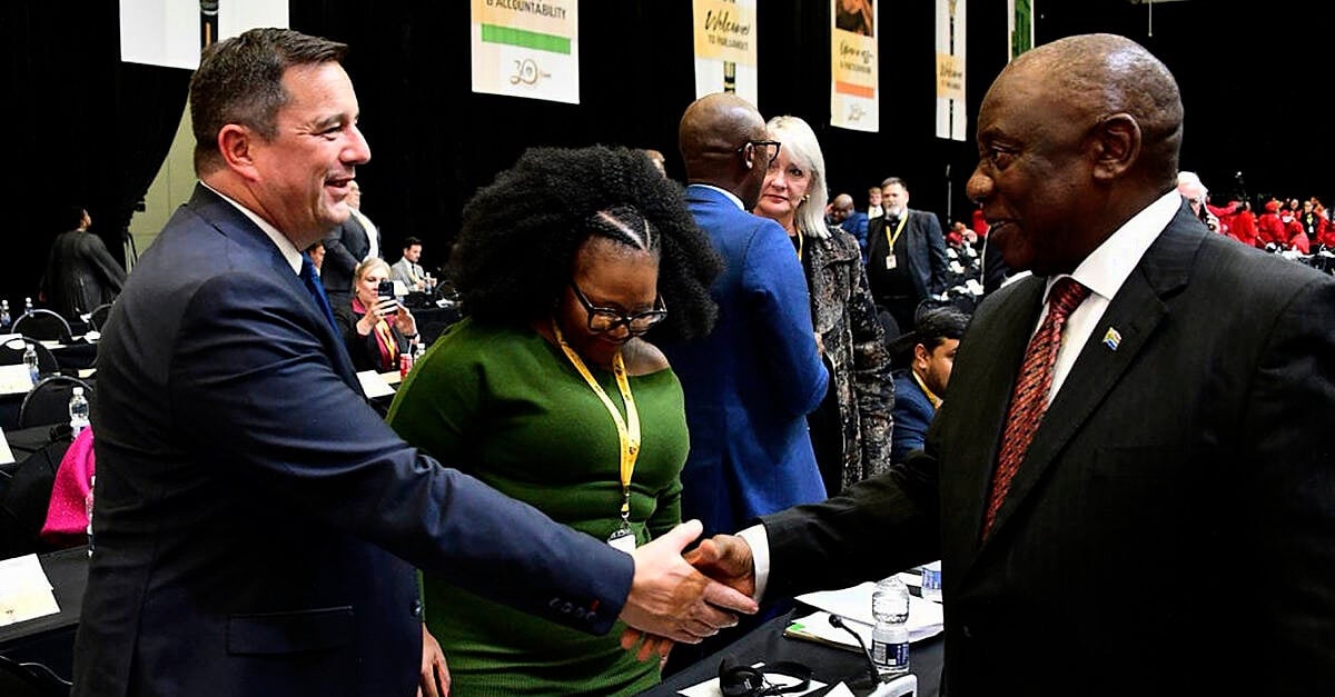 South Africa’s budget postponed amid coalition dispute