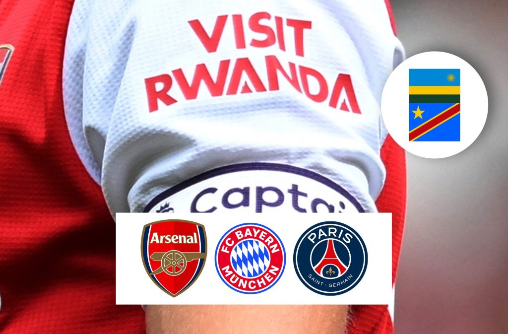 Rwanda accuses DRC of undermining regional peace over Arsenal, Bayern and PSG deal