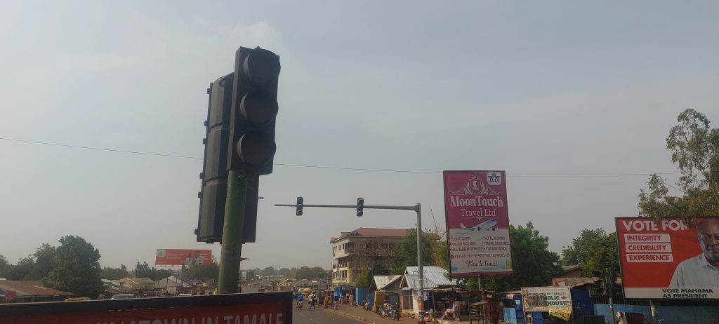 Tamale residents threaten protest over traffic light left faulty for six years