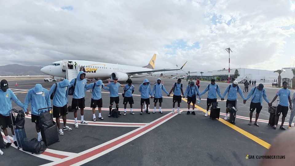 Black Stars land in Morocco ahead of Madagascar clash 