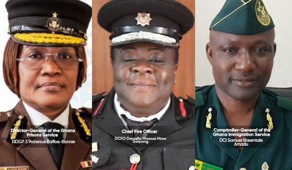 Mahama appoints new heads for Fire Service, Immigration and Prisons