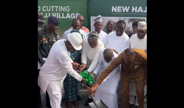 President Mahama cuts sod for ultra-modern Hajj village