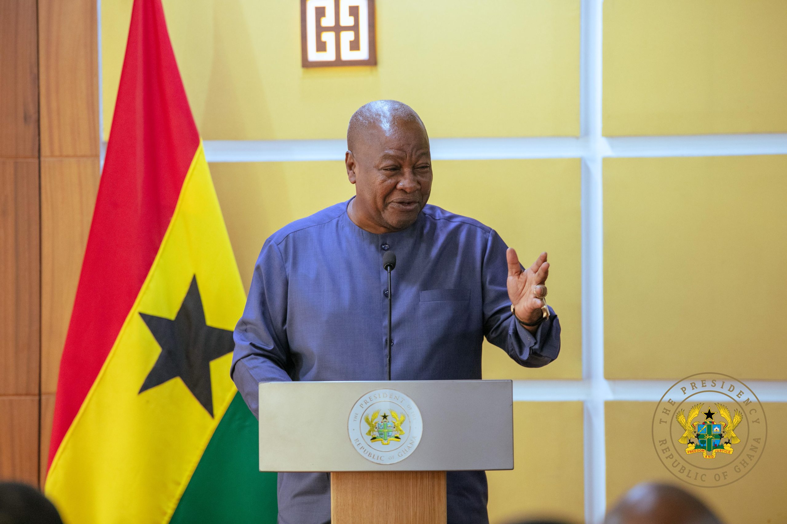 President Mahama justifies GH¢1 petroleum Levy