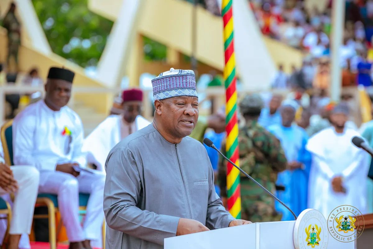 President Mahama vows