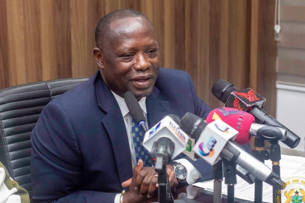 Temporary ban on excavators not feasible – Minister of Lands and Natural Resources