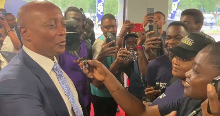 You represent the very best of Ghana and Africa" — CAF President to young reporters