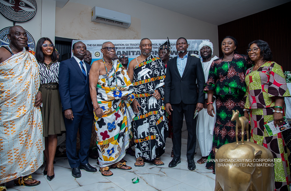 Ga Mantse Foundation, Latter-day Saints launch Sanitation and Water Project in Ga Traditional Area