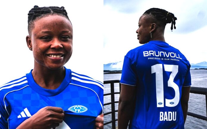 Black Queens midfielder Evelyn Badu signs with Norwegian giants FK Molde