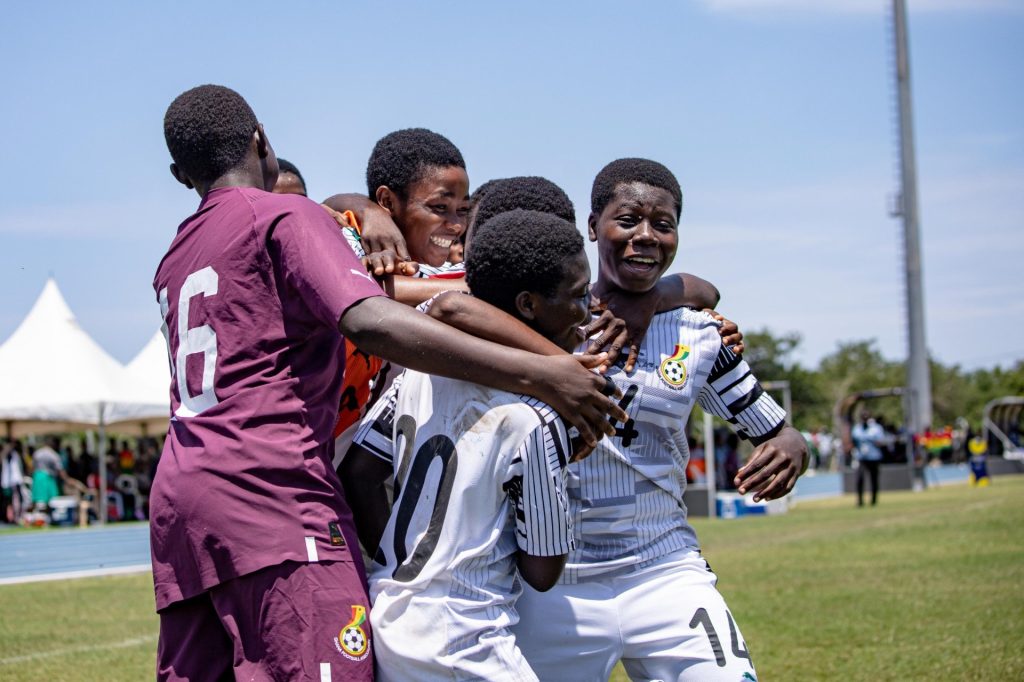 Ghana U-15 Girls breeze through group stage, eye championship glory
