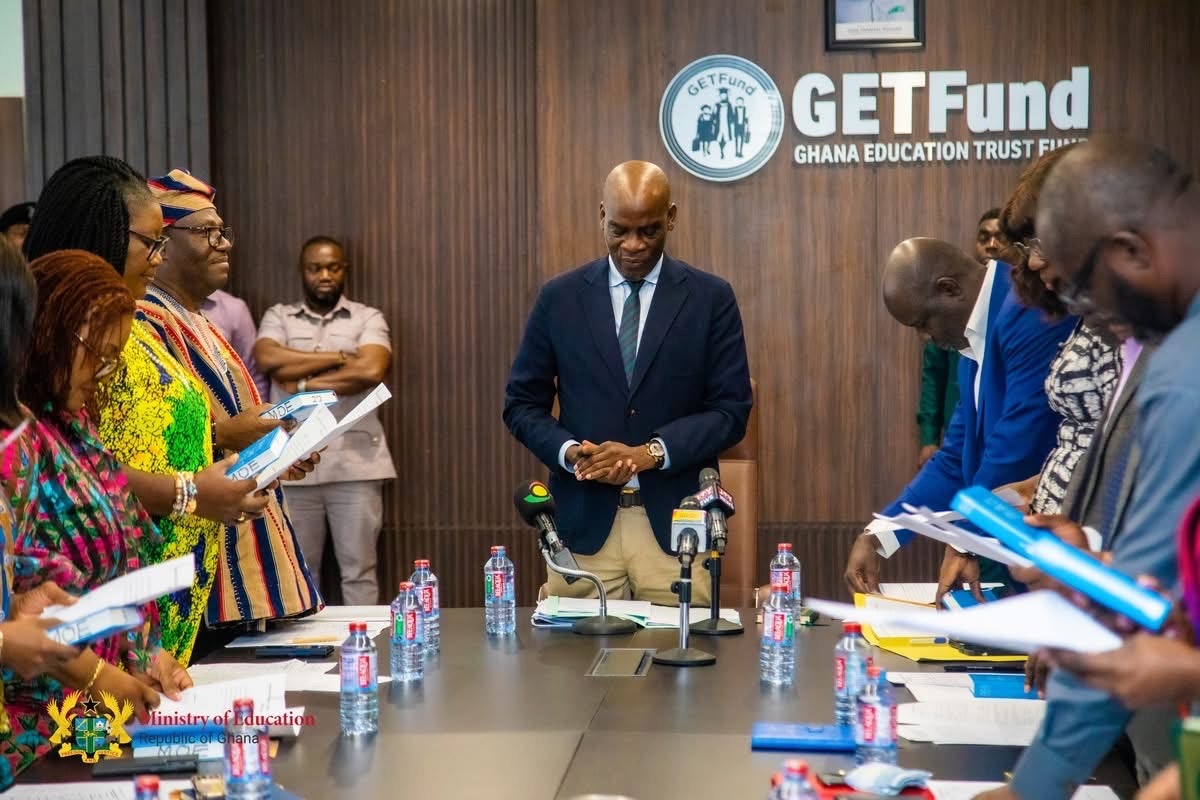 Minister for Education inaugurates GETFund Board of Trustees