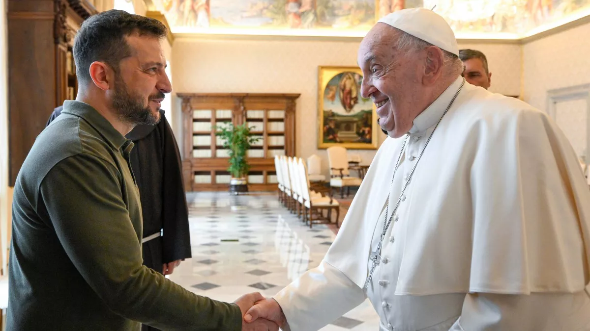 President Zelenskyy honours late Pope Francis as a leading global religious figure