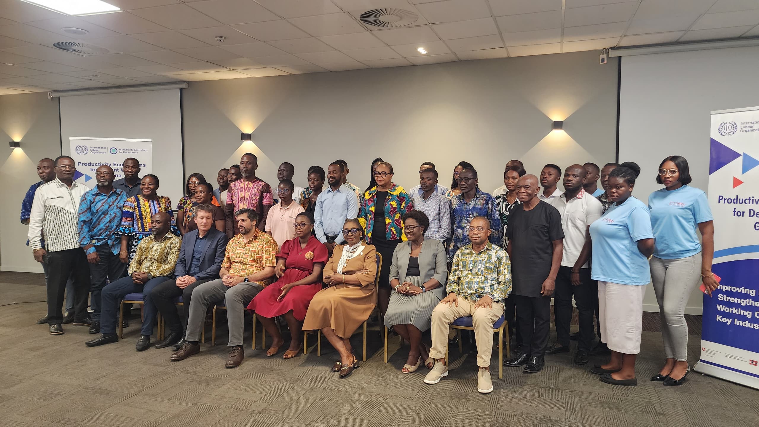 10 Ghanaian garment SMEs complete ILO SCORE training to boost productivity and decent work