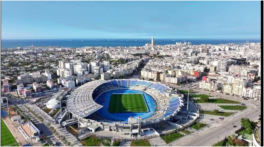 Mohammed V Sports Complex in Casablanca unveils new look
