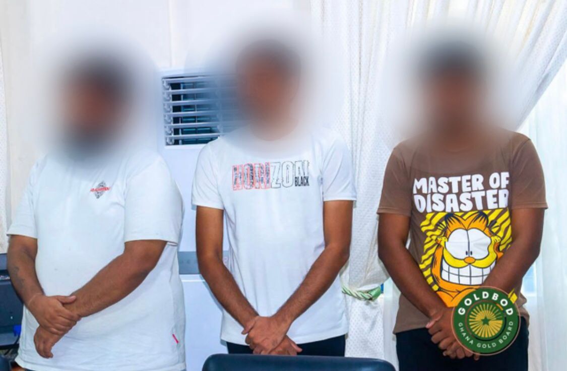 Three suspected gold smugglers arrested by GoldBod security taskforce, remanded in custody