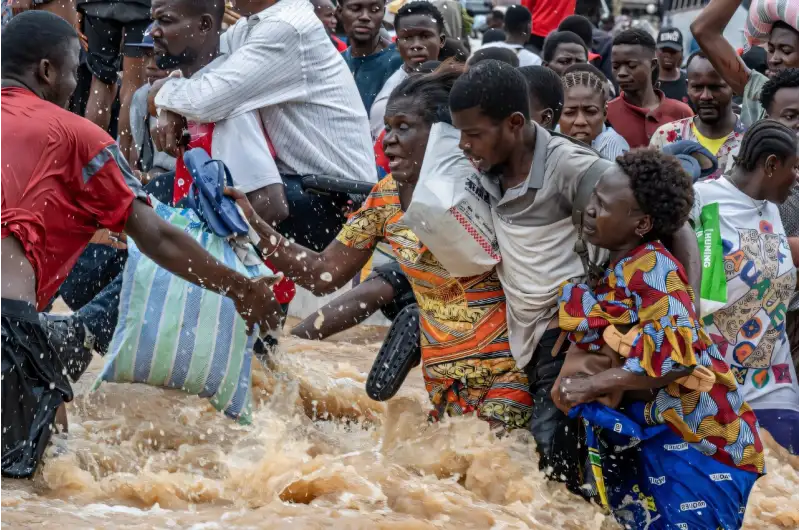 Floods devastate Kinshasa: 30 dead, homes destroyed as Ndjili River bursts its banks