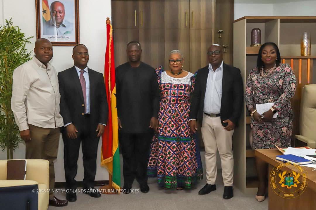 Appiatse Support Fund Committee briefs Lands Minister on reconstruction progress