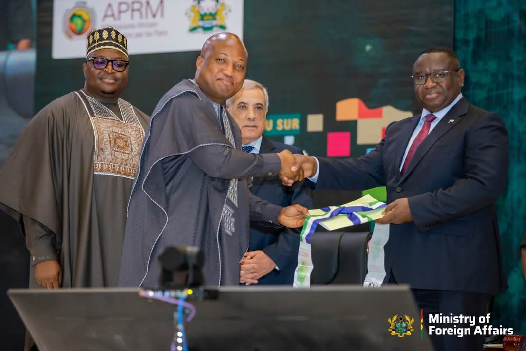 Ghana submits legacy governance report to APRM