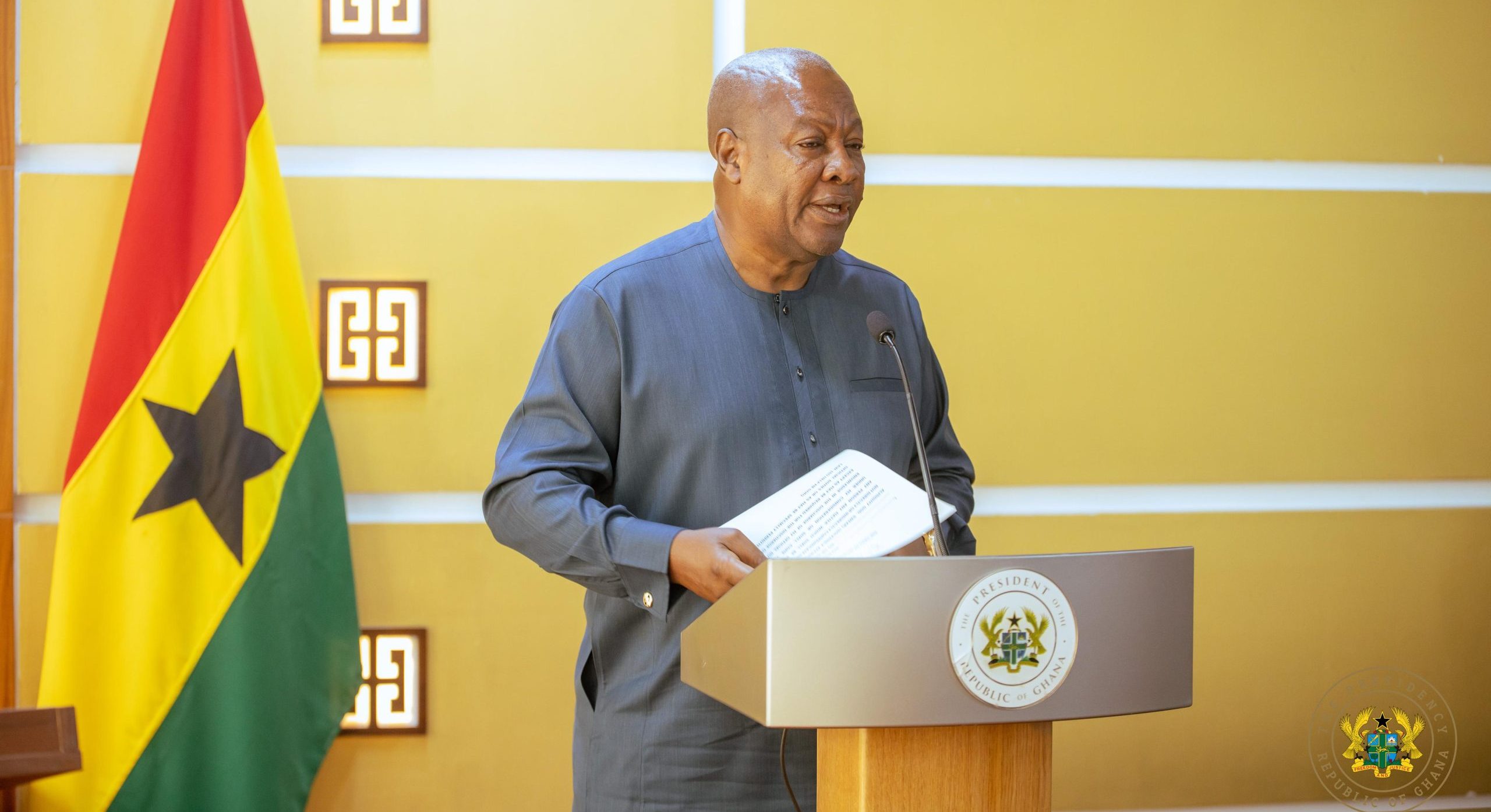 Ghana to stop using crude oil in power generation with new gas plant – Mahama