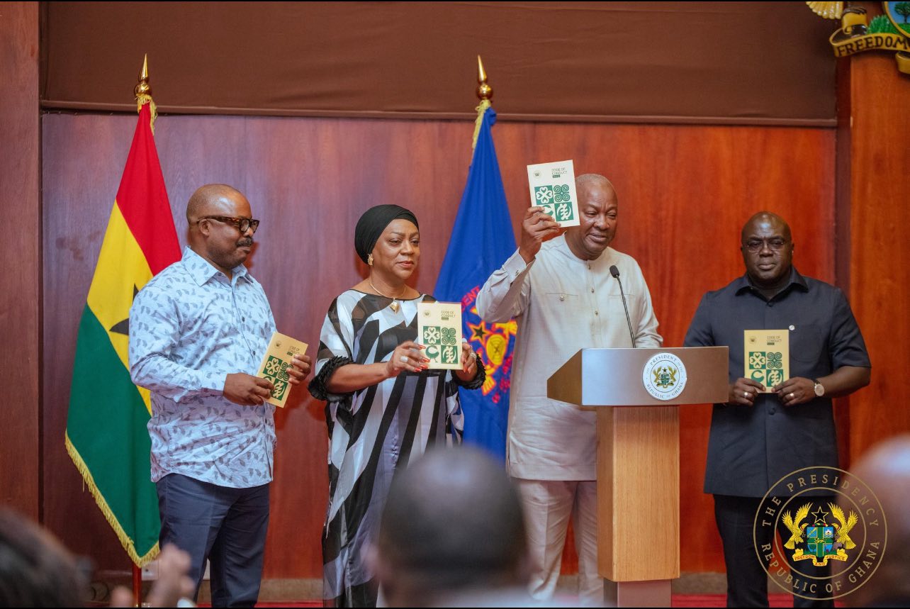 Mahama unveils Code of Ethics for Ministers; charges them to abide by it