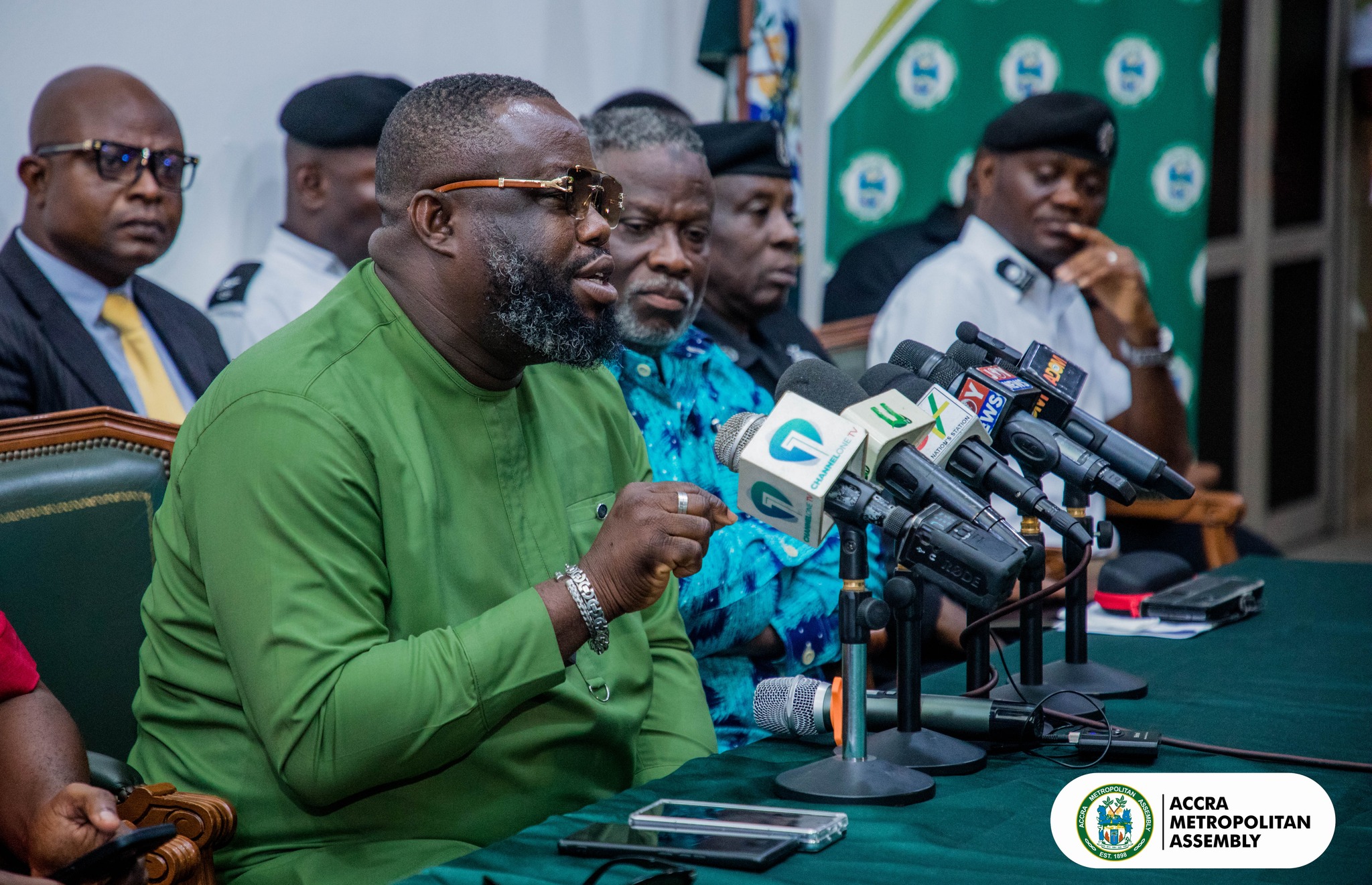 Accra Mayor vows to clear streets of encroachers in major decongestion exercise starting Tuesday