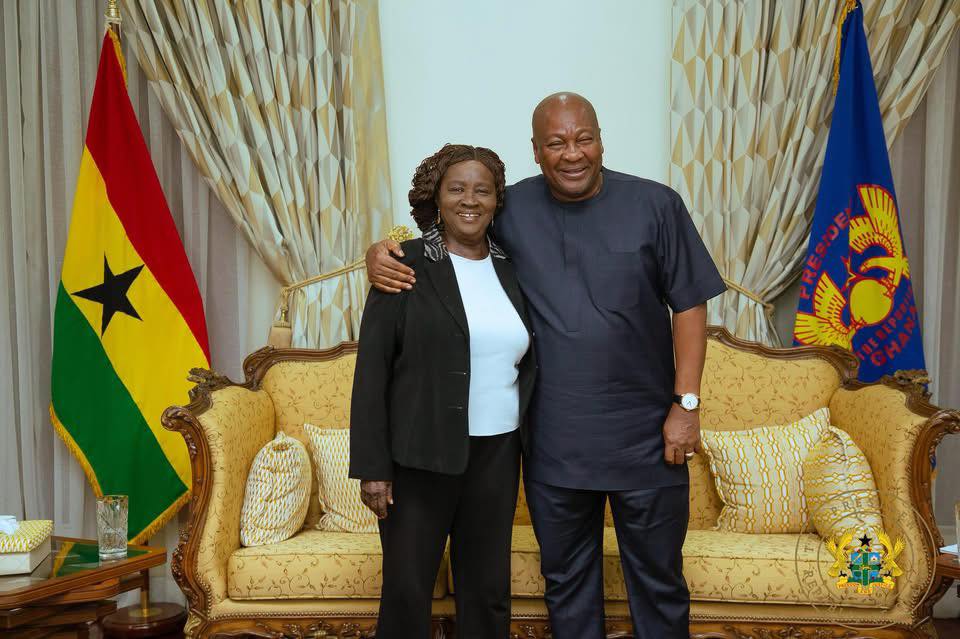 Mahama urges urgent healthcare reform following Vice President Naana Opoku Agyemag's medical emergency