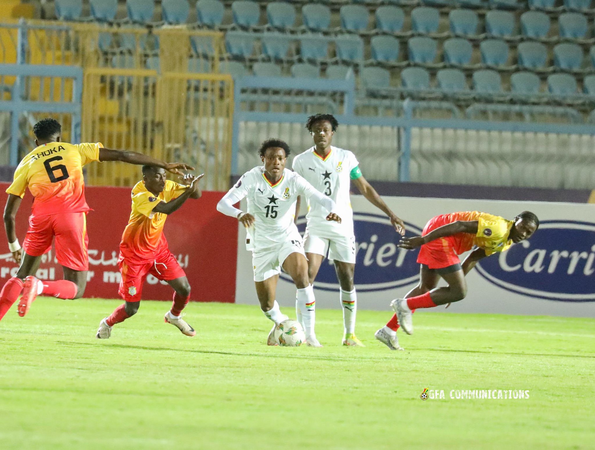AFCON U-20: Black Satellites held to 1-1 draw by DR Congo in Group C opener 