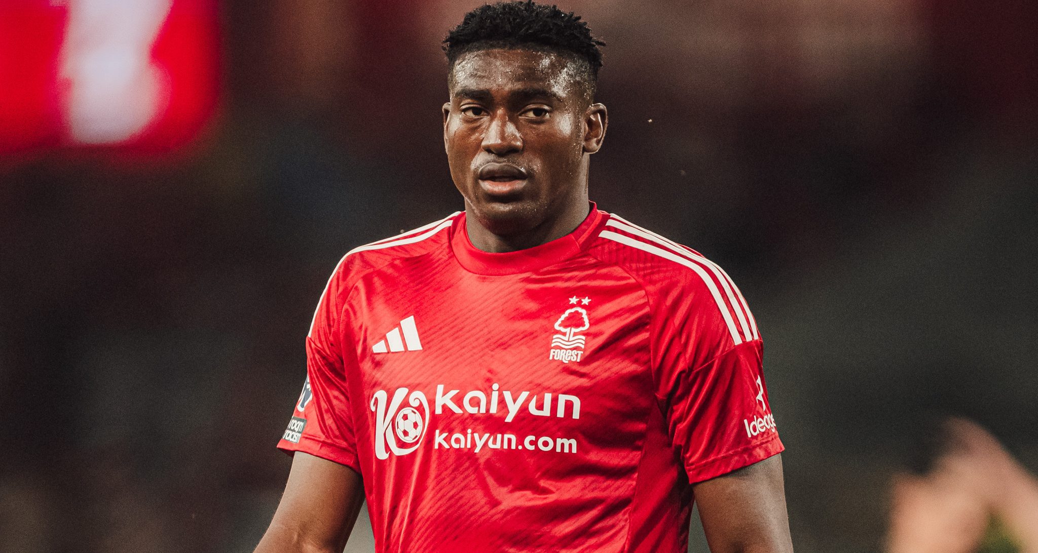 Nottingham Forest striker Awoniyi in induced coma after surgery