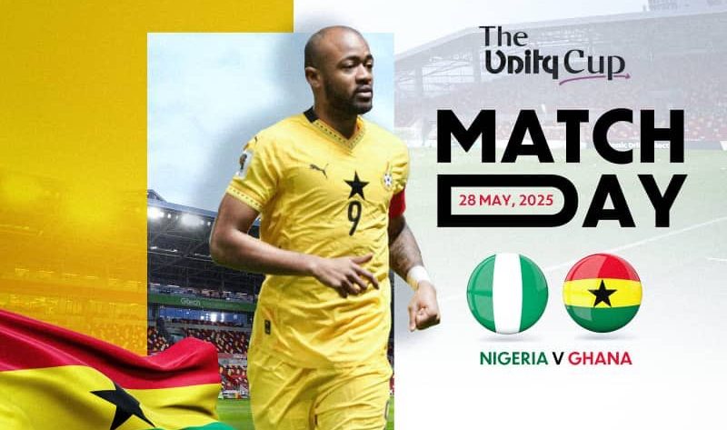 2025 Unity Cup: Black Stars take on Nigeria in huge jollof derby tonight