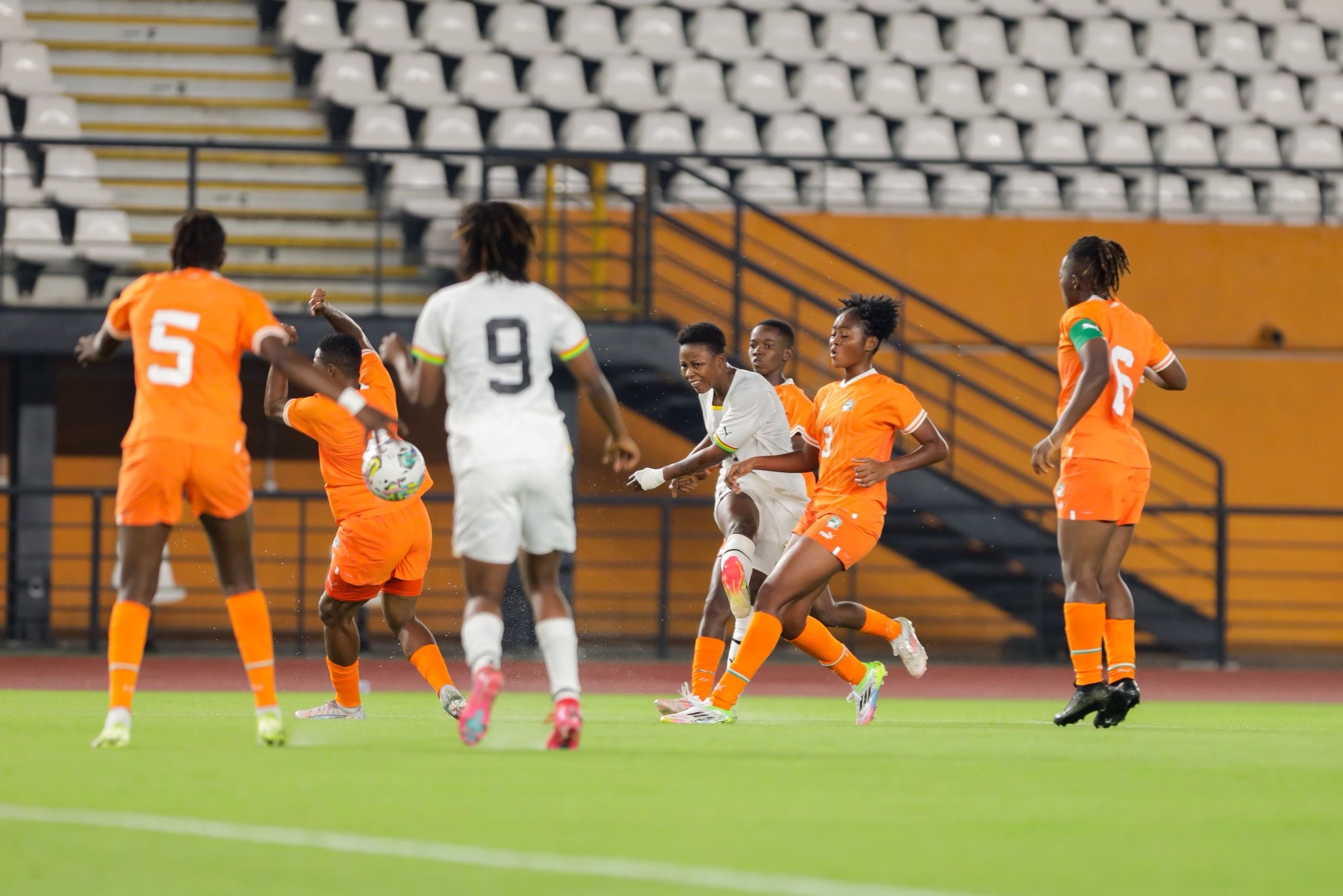 Black Queens squander 2-goal lead in stunning 3-3 against Côte d’Ivoire 