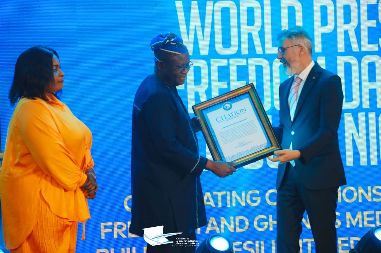 GJA honours GBC for resilience and contribution to press freedom