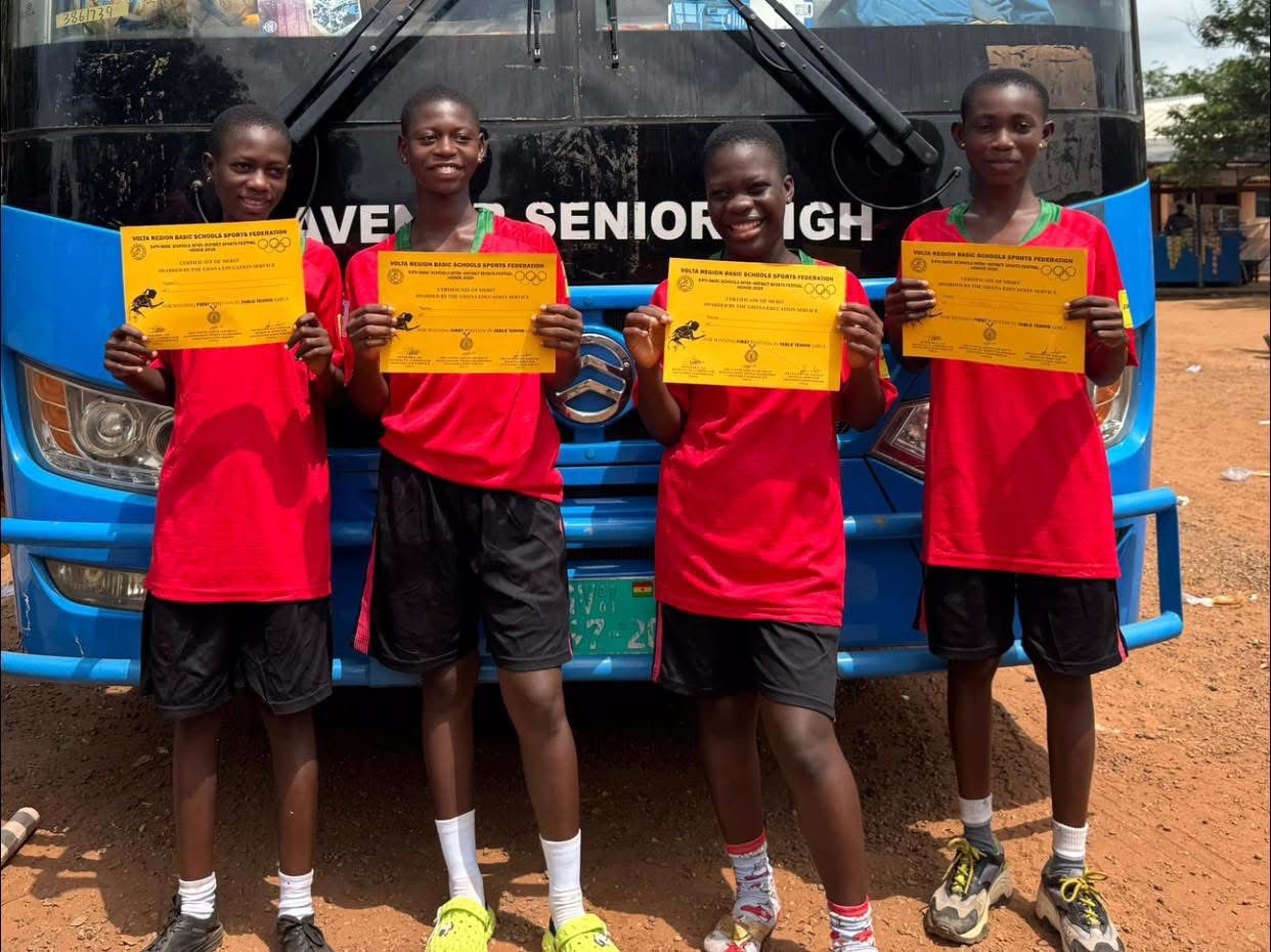 Horti EP Primary School emerges champions of Volta Region in Table Tennis