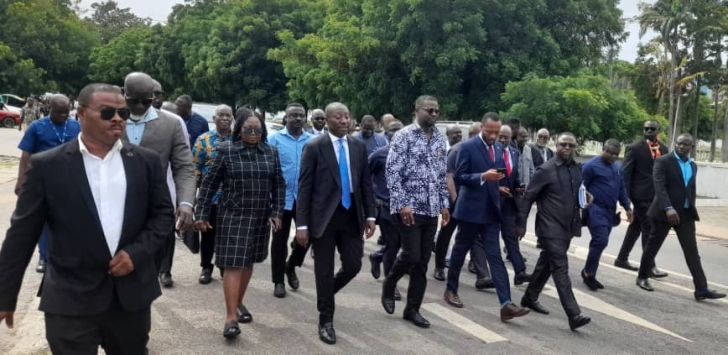 Minority MPs stage walkout in solidarity with Chairman Wontumi