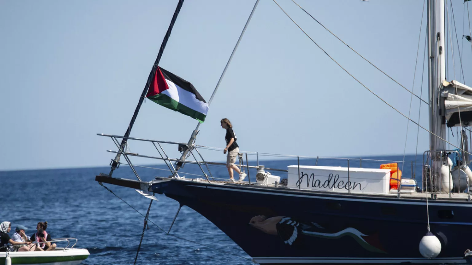 Aid ship carrying Greta Thunberg and other activists to Gaza intercepted by Israel
