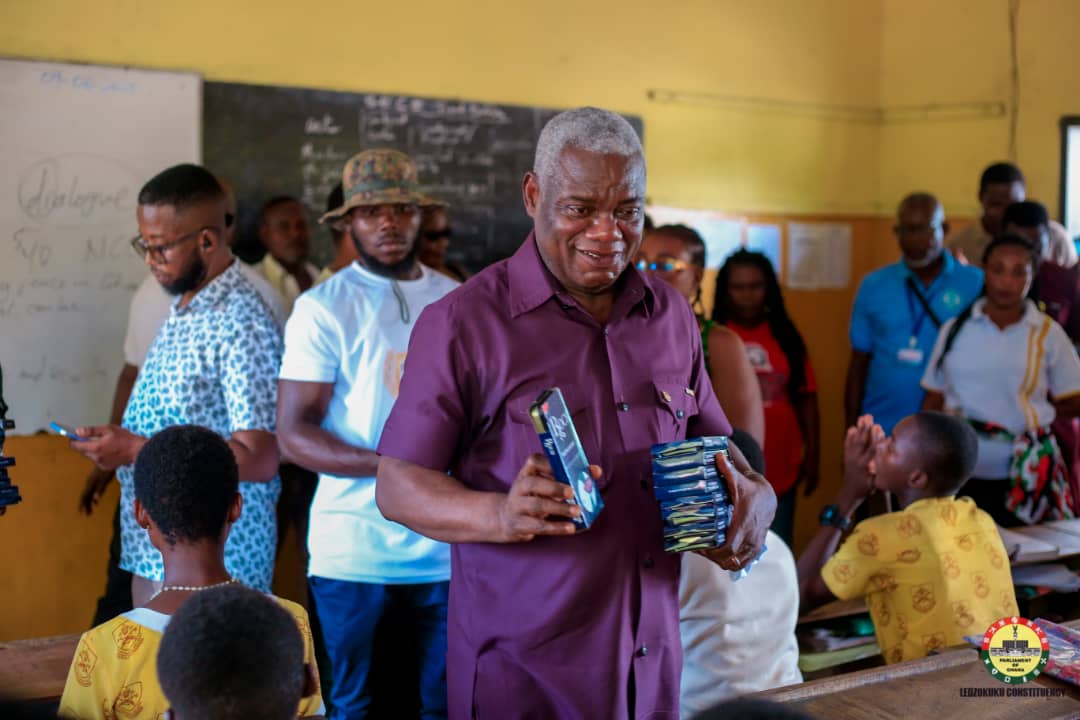 Ledzokuku MP Ben Ayiku urges BECE candidates to have a positive mindset