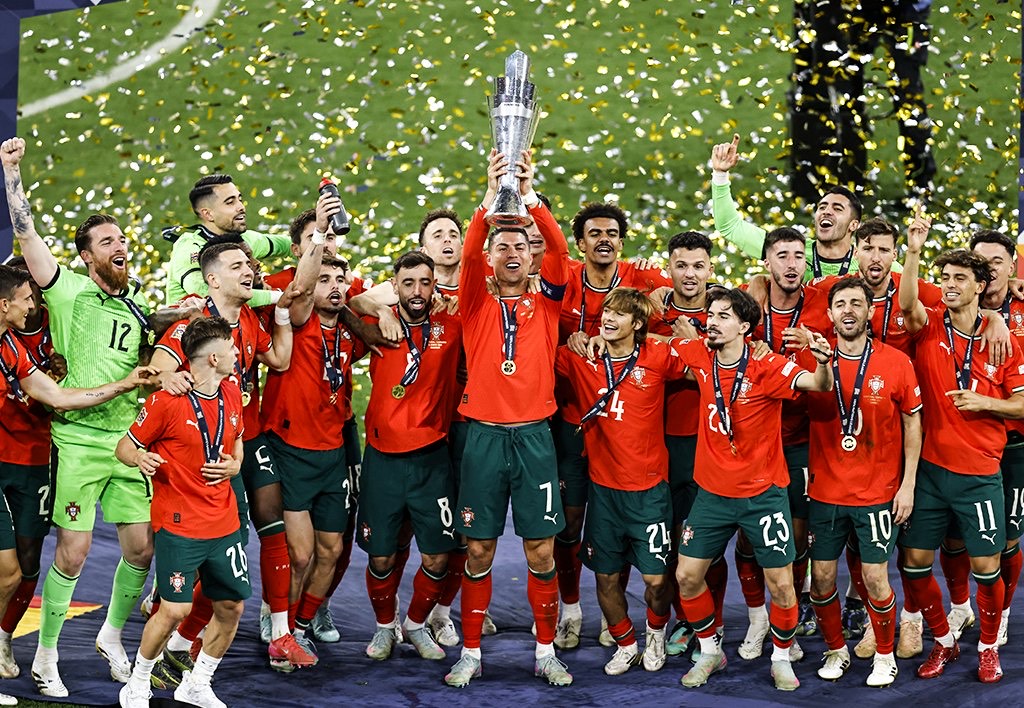 Portugal defeat Spain on penalties to win second Nations League trophy