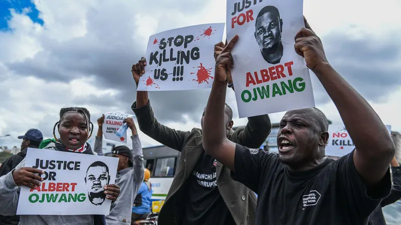 Protest hits Kenya after shock death of man held by police