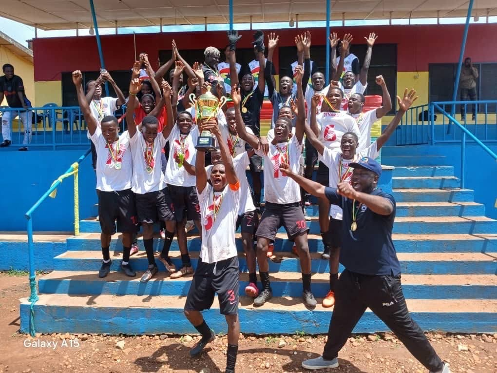 Dynamo FC's Under-17 team are champions of Ho Municipal Football Association U-17 Juvenile League 