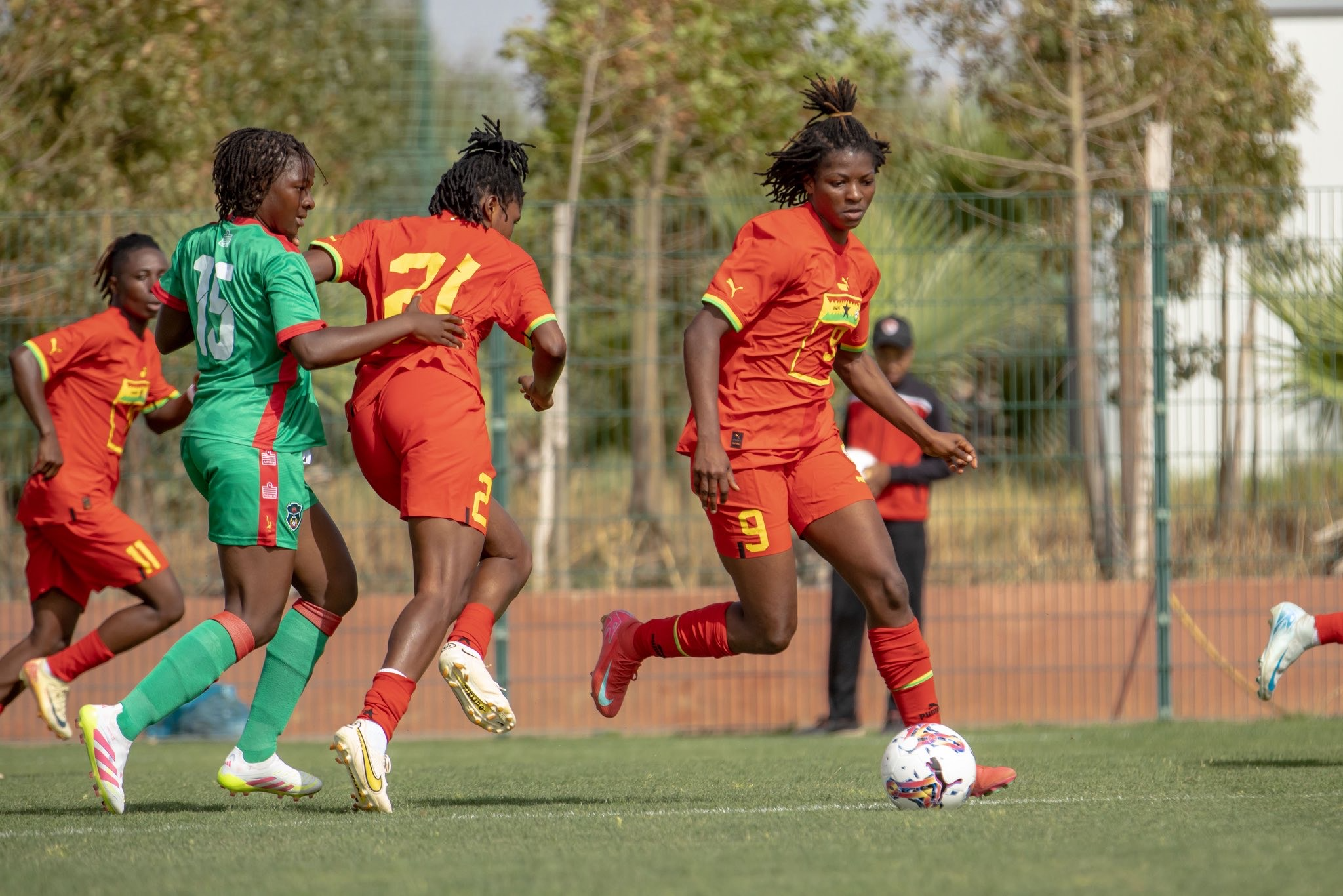 Pre-WAFCON friendly: Doris Boaduwaa shines with hat-trick as Black Queens beat Malawi 3-1
