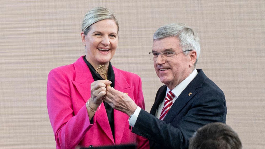 Kirsty Coventry inaugurated as first female and African President of the International Olympic Committee
