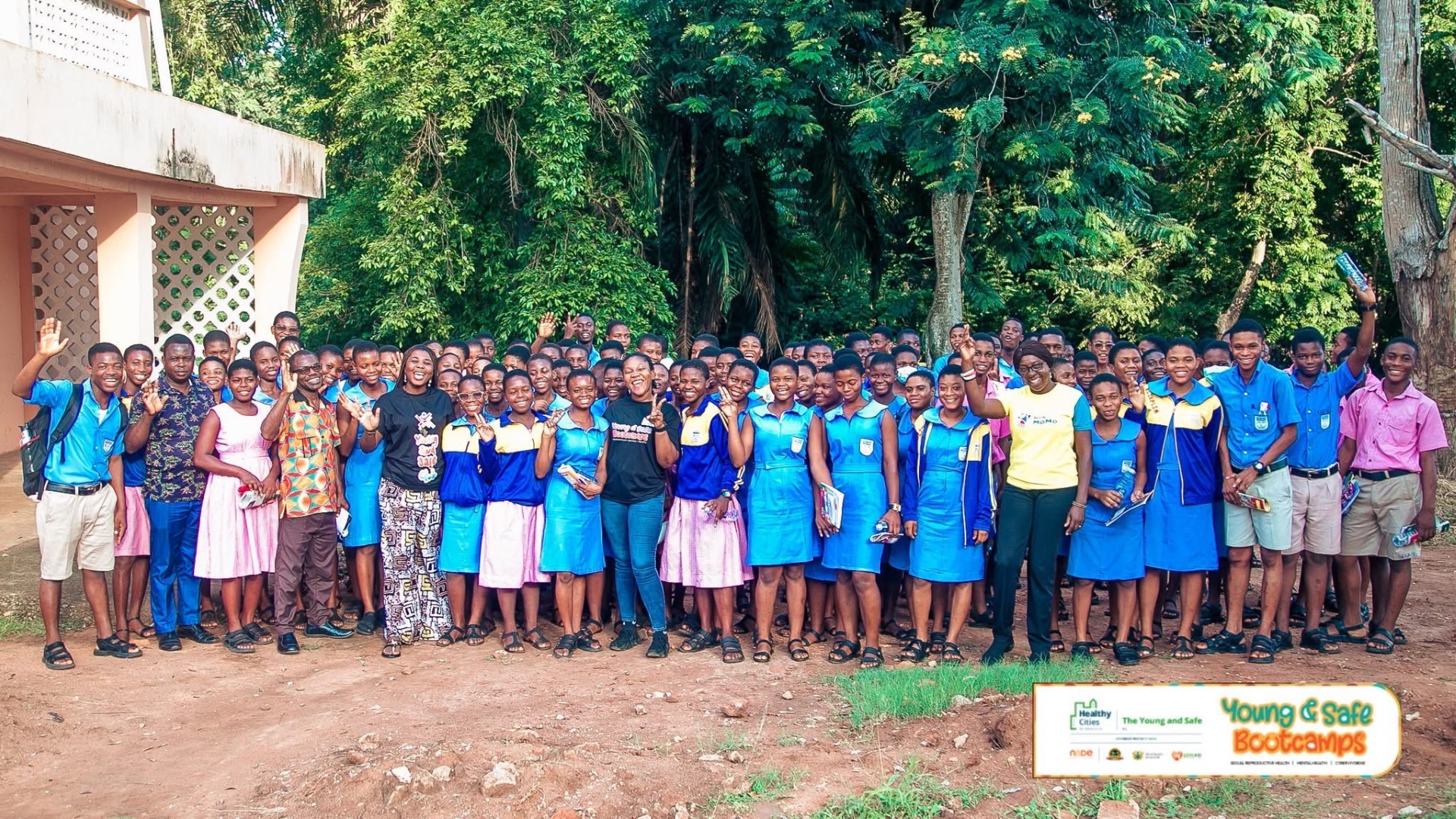Young and Safe Project concludes 3-day bootcamp in Tanyigbe Senior High School