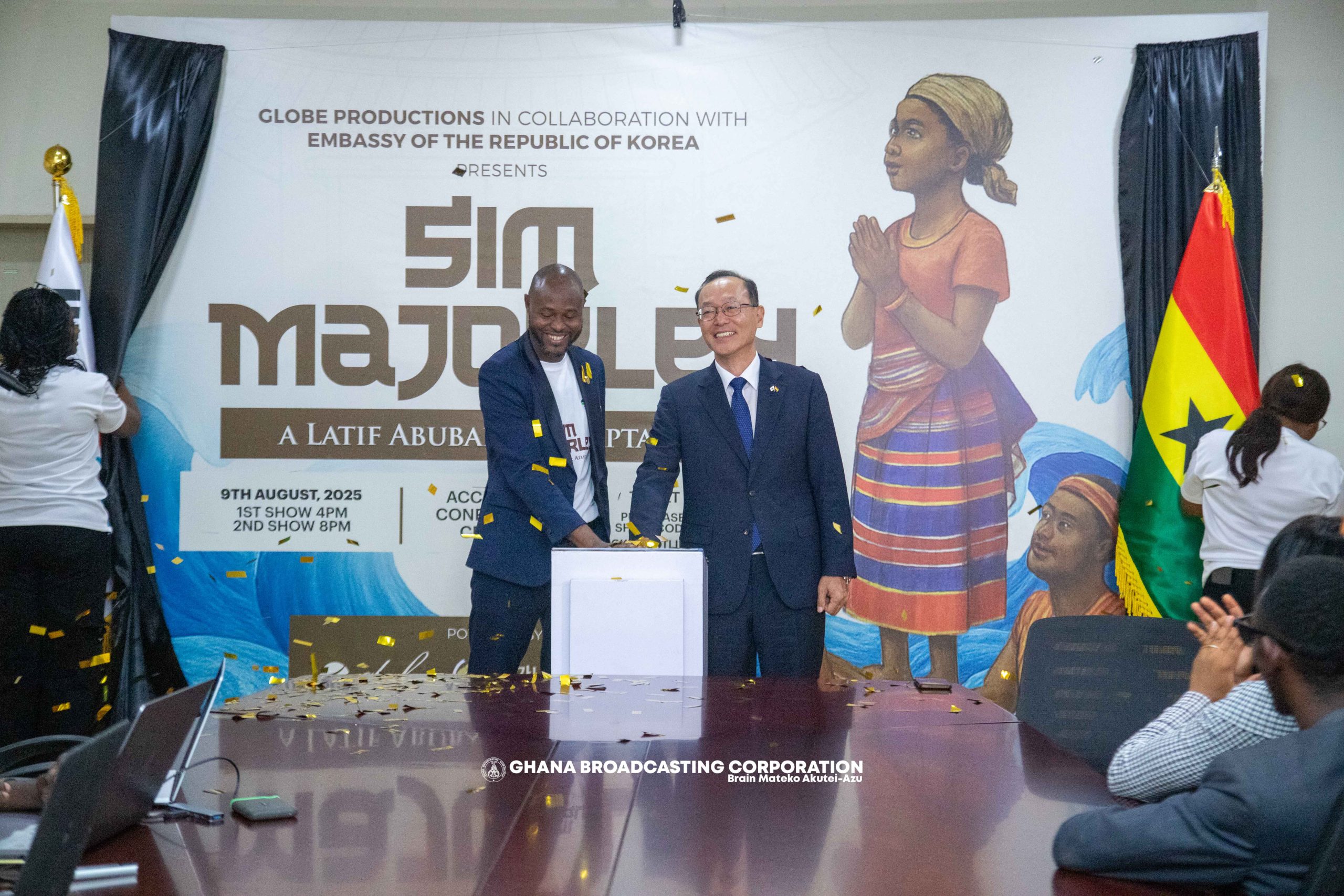 Latif Abubakar launches 'Sim Majorley' in collaboration with Korean Embassy