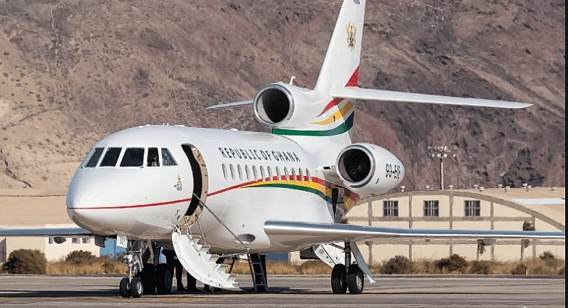 Ghana's presidential jet unserviceable due to extensive corrosion - Defence Minister