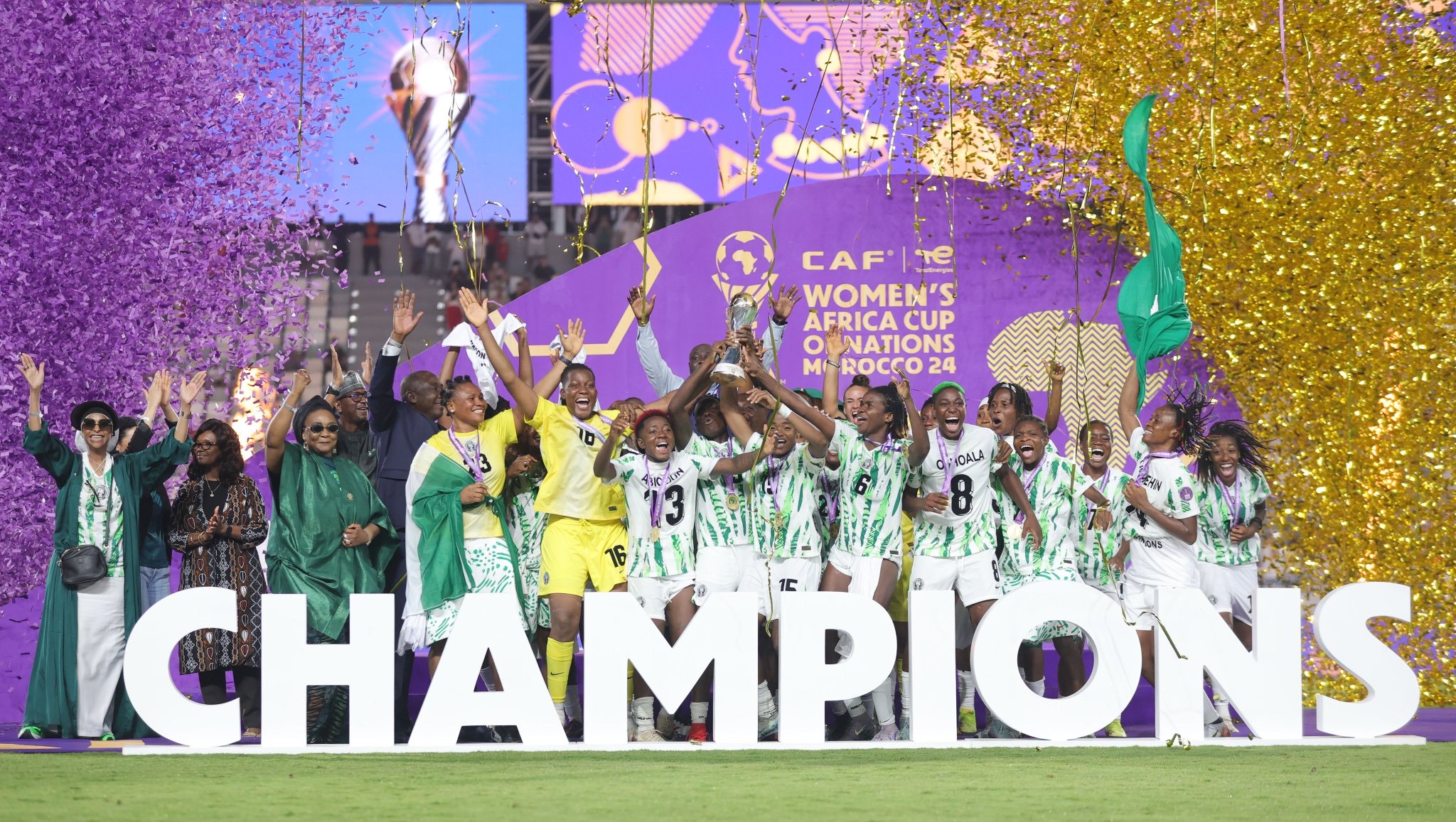 Nigeria fight back to beat Morocco and win 10th WAFCON title