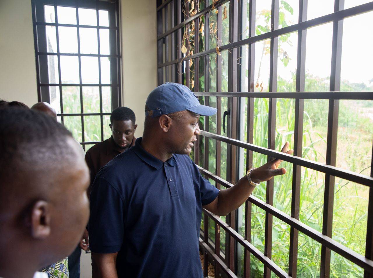 Sports Minister inspects abandoned Nyinahin youth resource centre, vows completion