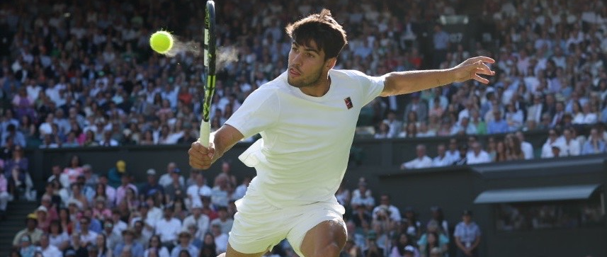 Carlos Alcaraz sets sights on historic double slam after commanding Wimbledon semi-final berth