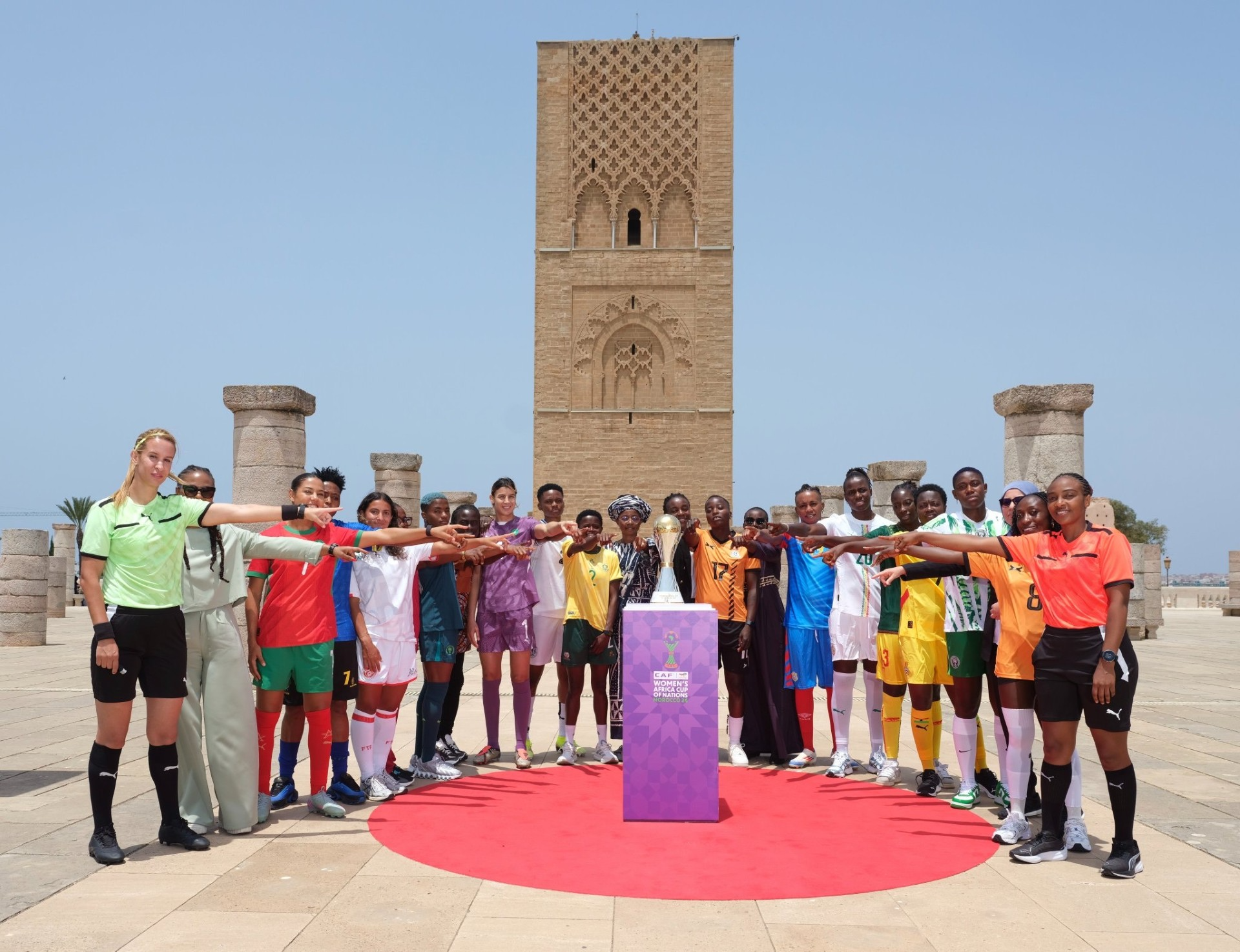 CAF unveils new trophy ahead of 2024 Women’s Africa Cup of Nations in Morocco